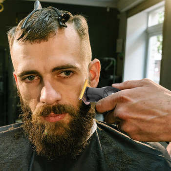 Elektriskā matu griezēja vīriešu skūšanās galviņa elektriskās griezējas USB uzlādējama eļļas galviņa griešanas griezējas frizētavas elektriskās griezējas vairumtirdzniecībā