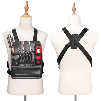 „Amazon“ naujas daugiafunkcis rinkinys, stilisto dirželis, krūtinės krepšys, žirklės, šukų krepšys, plaukų kirpimo laikiklis