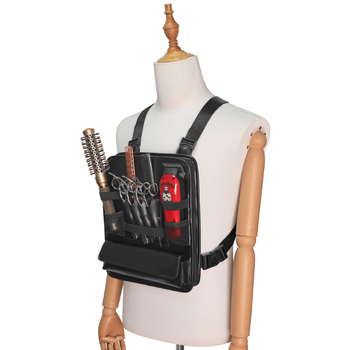 „Amazon“ naujas daugiafunkcis rinkinys, stilisto dirželis, krūtinės krepšys, žirklės, šukų krepšys, plaukų kirpimo laikiklis