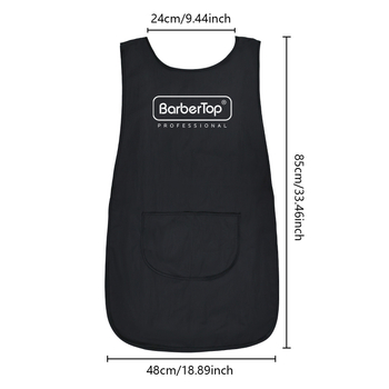 Kirpykla Maži darbo drabužiai Kirpykla Darbo drabužiai Karšti plaukų dažai Dviguba prijuostė Kirpykla Plaukų procedūrų technikas Darbo drabužiai Audiniai