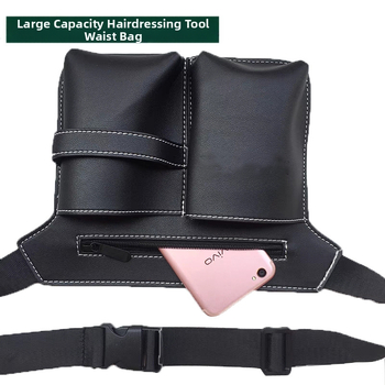 Žirklių krepšys kirpėjams, specialus didelės talpos kirpėjo žirklių krepšys, kirpėjo juosmens krepšys augintinių grožio makiažo rinkinys
