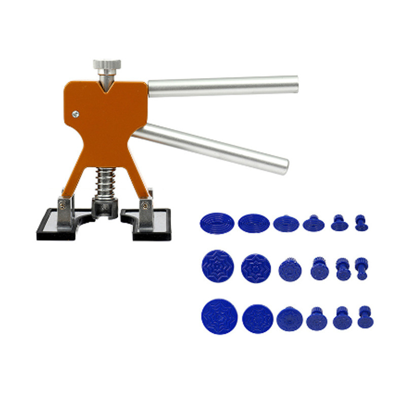 „Temu“ įlenkimų taisymo įrankis automobiliui, kėbulo skardos traukiklis, įlenkimų taisymo įrankių rinkinys