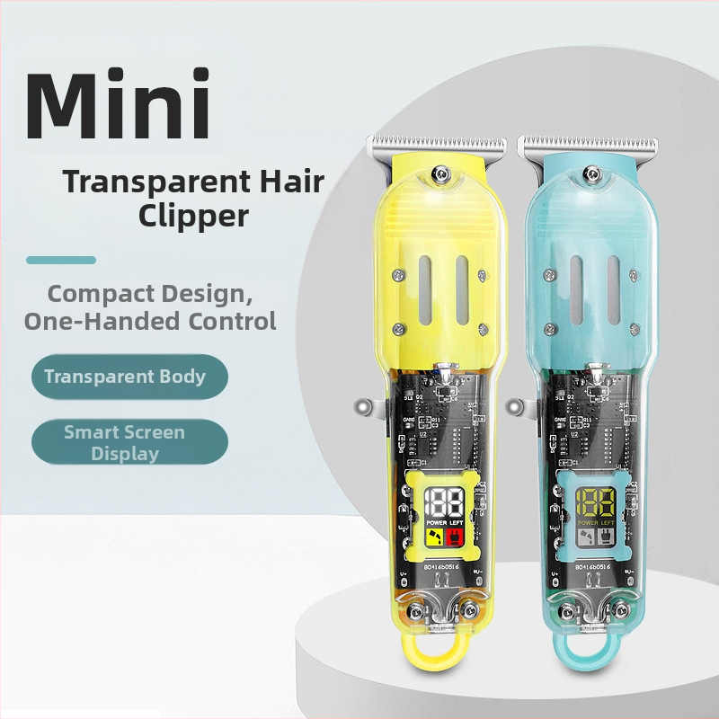 Трансгранична мини професионална прозрачна мъжка маслена глава за дърворезба Mark електрическа машинка за подстригване леко подстригване електрическа машинка за подстригване