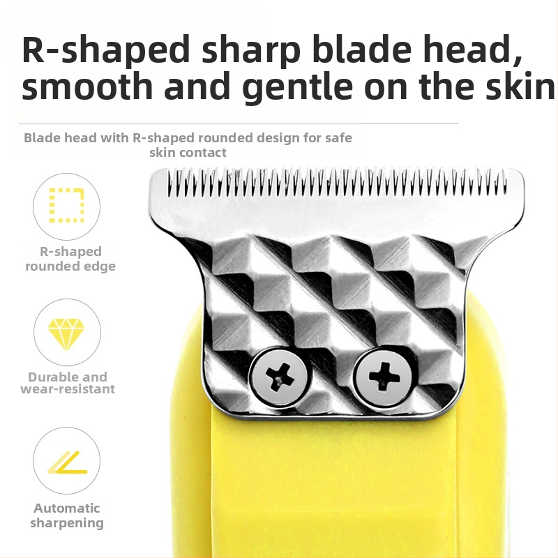 Трансгранична мини професионална прозрачна мъжка маслена глава за дърворезба Mark електрическа машинка за подстригване леко подстригване електрическа машинка за подстригване