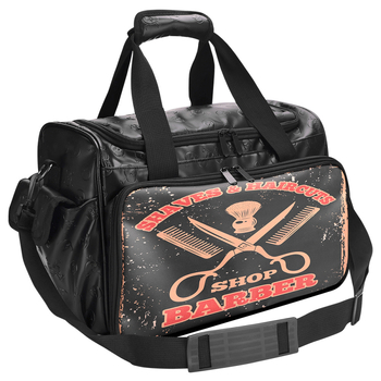 Δημοφιλής φορητή τσάντα εργαλείων για διασυνοριακές μετακινήσεις, τσάντα crossbody μεγάλης χωρητικότητας με εκτύπωση ψαλιδιού, πολυλειτουργική μεγάλη τσάντα για καλλιτέχνες μακιγιάζ ταξιδιού