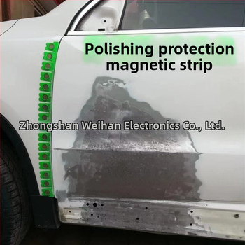Автомобилна ламарина, полираща защитна магнитна лента, атомно сива шпакловка, шлайфане на повърхности, защитна лента за маскиране на ръбове