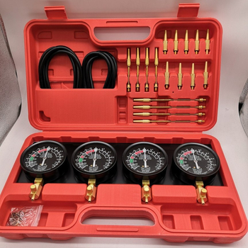 Четирицилиндров балансиращ измервателен уред за мотоциклет, таблица за синхронизация на карбуратора, комплект за откриване на мотоциклет