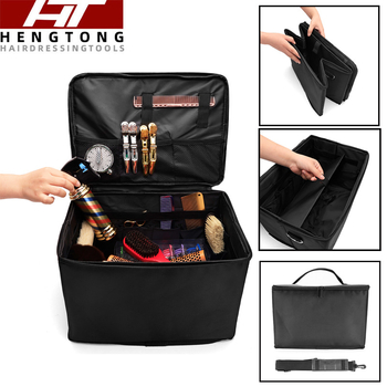 Sulankstomas didelės talpos kirpėjo lagaminas, patvarus kirpėjos laikymo krepšys, nešiojamas makiažo, naminių gyvūnėlių grožio laikymo krepšys