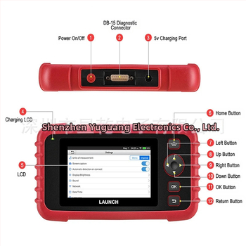 Διασυνοριακή Χονδρική Εκκίνηση X-431 Creader Professional 123X Crp123X V2.0