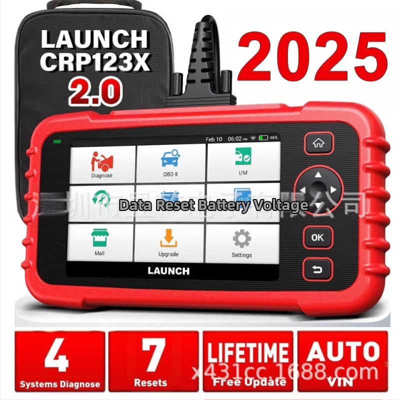 Határokon átnyúló nagykereskedelmi piacra dobás X-431 Creader Professional 123X Crp123X V2.0