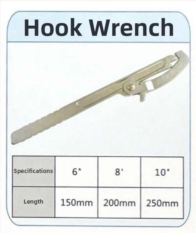 Gamyklinis tarpvalstybinis automobilių remonto automatinės priežiūros įrankis vamzdžių kablio veržliarakčio išardymo įrankis spaustuko tipo priežiūros vadovas tinklelio veržliaraktis