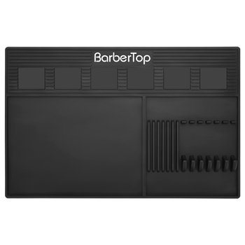 Patobulintas stiprus magnetinis stalinis neslystantis kilimėlis, apsaugantis nuo nudegimų elektrinių kirpimo mašinėlių laikymas ir demonstravimas, daugiafunkcis kirpimo įrankių PVC kirpimo kilimėlis