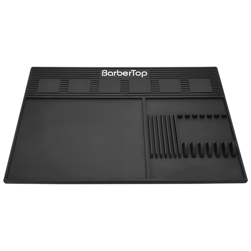 Patobulintas stiprus magnetinis stalinis neslystantis kilimėlis, apsaugantis nuo nudegimų elektrinių kirpimo mašinėlių laikymas ir demonstravimas, daugiafunkcis kirpimo įrankių PVC kirpimo kilimėlis