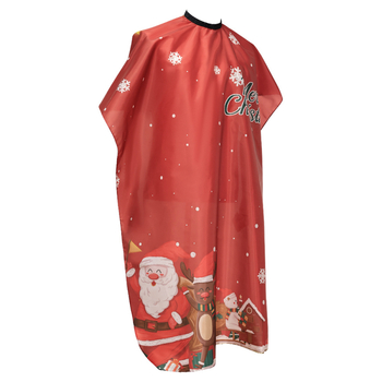 Коледна детска престилка за подстригване в анимационен стил от Amazon Source, без коса, бебешка престилка за подстригване