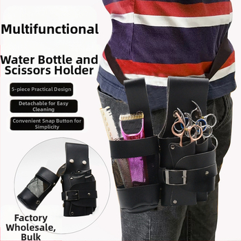 Kirpėjo žirklių krepšys ant juosmens, daugiafunkcis žirklių rinkinys, plaukų stilisto virdulys, elektrinė kirpimo mašinėlė, pečių krepšys, naminių gyvūnėlių dailininko žirklių krepšys