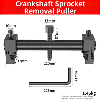 Väntvõlli rihmaratta ketta tõmmitsa eemaldamine spetsiaalne rooliratta ventilaatori tiiviku eemaldamine mootori tõmmitsa laagri eemaldamise tööriist
