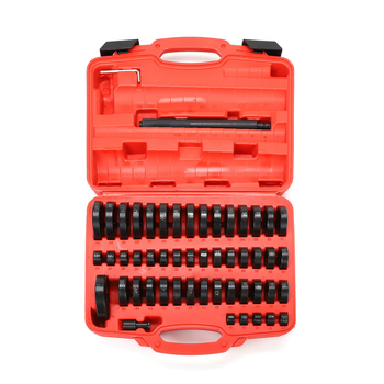 52 τεμάχια σιδερένιου μανικιού, εργαλείο αποσυναρμολόγησης τσιμούχας λαδιού Peilin, εγκατάσταση και αποσυναρμολόγηση ρουλεμάν πλήμνης τροχού, εξολκέας ρουλεμάν, ελαστικό μανίκι πρέσας, δακτύλιος