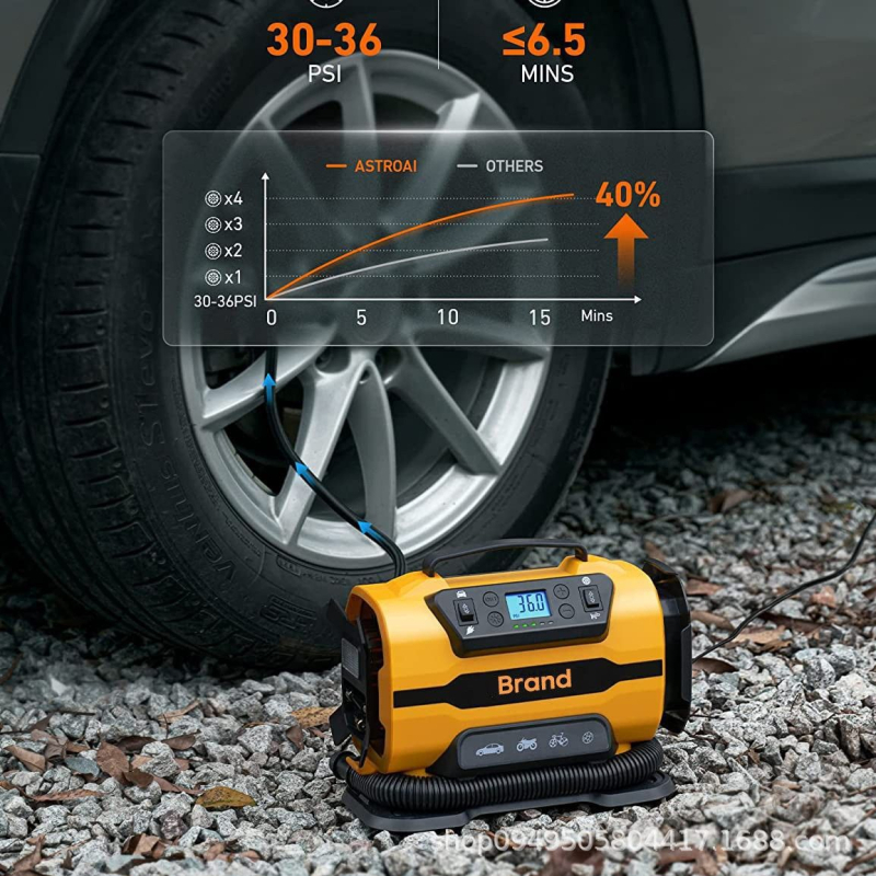 Αντλία αέρα αυτοκινήτου Ac/Dc Αντλία αέρα AC 110-230V Διπλή τροφοδοσία Dc 12V Νέα αντλία αέρα αυτοκινήτου