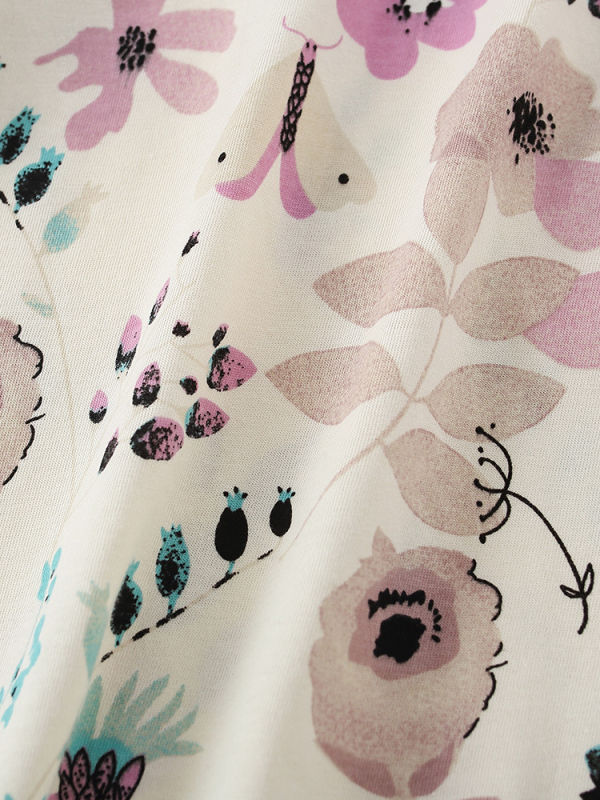 laos malwee laste T-särk sügis uus ümara kaelusega laste pikkade varrukatega alläärega särk Lääne-Euroopa ja Ameerika tüdrukute riided