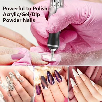 Μίνι οικιακά εργαλεία λείανσης και στίλβωσης, βολική ηλεκτρική μηχανή στίλβωσης νυχιών, μηχανή αφαίρεσης νυχιών, ηλεκτρική μηχανή στίλβωσης νυχιών