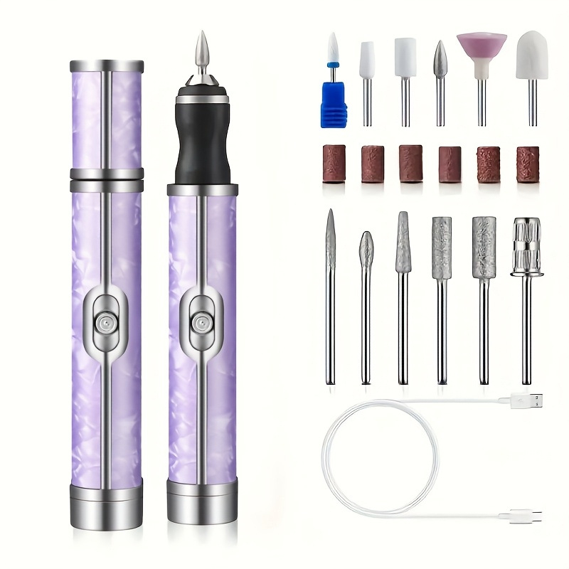 Buitiniai mini šlifavimo ir poliravimo įrankiai, patogus elektrinis nagų poliravimo aparatas, nagų šalinimo aparatas, elektrinis nagų poliravimo aparatas