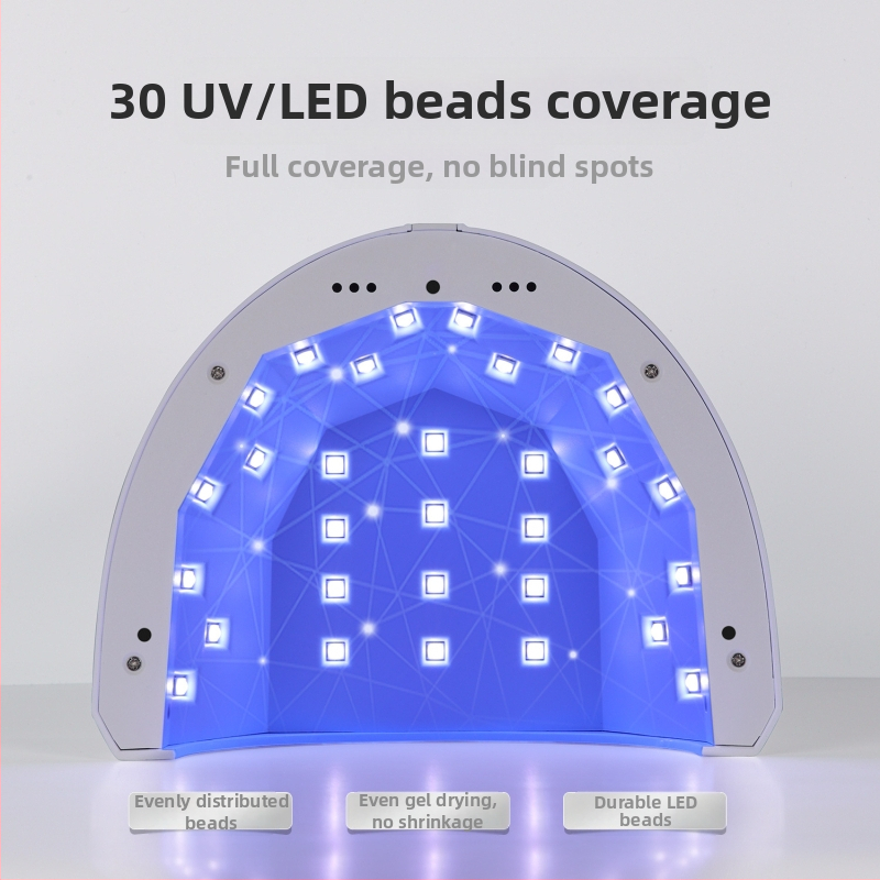 Gaoy Goya LED lampa na nechty, fototerapeutický strojček na nechty pre domácnosť, nástroj na lakovanie nechtov s vysokým výkonom, 5 sekúnd, rýchloschnúca lampa na pečenie, profesionálna