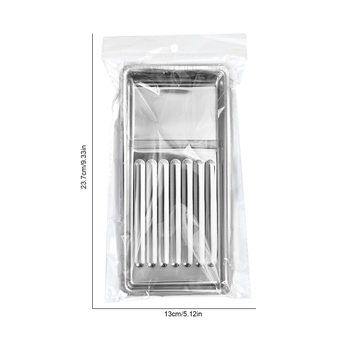 Manikiūro įrankių dezinfekavimo dėklas, sutirštintas 304 nerūdijančio plieno dantų burnos alkoholio įrankių dezinfekavimo kvadratinis dėklas, atsparus aukštai temperatūrai