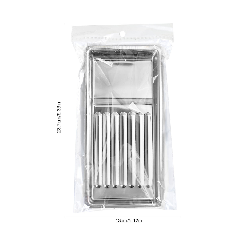 Manikiūro įrankių dezinfekavimo dėklas, sutirštintas 304 nerūdijančio plieno dantų burnos alkoholio įrankių dezinfekavimo kvadratinis dėklas, atsparus aukštai temperatūrai