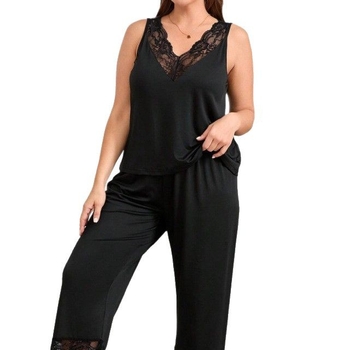 2025 Amazon AliExpress Independent Station ebay Διασυνοριακό φαρδύ αμάνικο μονόχρωμο μπλουζάκι παντελόνι κοστούμι