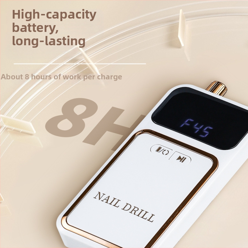 Комплект електрически преносими акумулаторни лакове за нокти CrossBorder, лак за нокти за маникюристи без прегряване