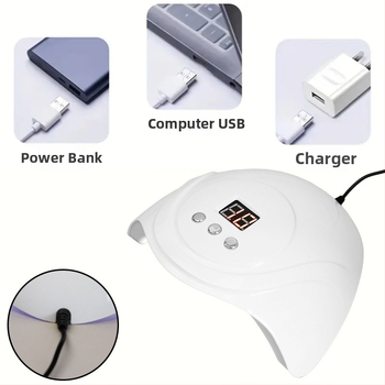 Νέα διασυνοριακή λάμπα νυχιών S3 72W με καλώδιο USB, φωτοθεραπεία, έξυπνη επαγωγική κόλλα βερνικιού νυχιών, γρήγορο στέγνωμα, λάμπα ψησίματος 24 λαμπών