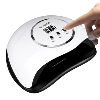 Λάμπα φωτοθεραπείας μανικιούρ 48W UV Λάμπα σκλήρυνσης νυχιών Κόλλα βερνικιού νυχιών Στεγνωτήρας ψησίματος Λάμπα LED Αισθητήρας οργάνων μανικιούρ γρήγορο στέγνωμα