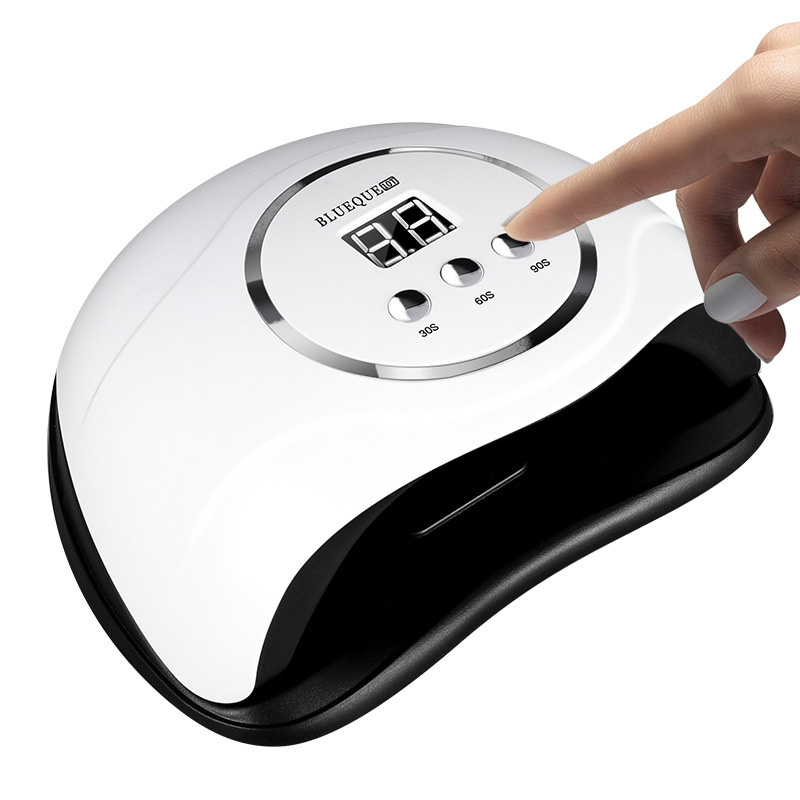 48 W manikiūro šviesos terapijos lempa, UV nagų kietėjimo lempa, nagų lako klijų džiovintuvas, kepimo lempa, LED manikiūro instrumentas, jutiklis, greitas džiūvimas