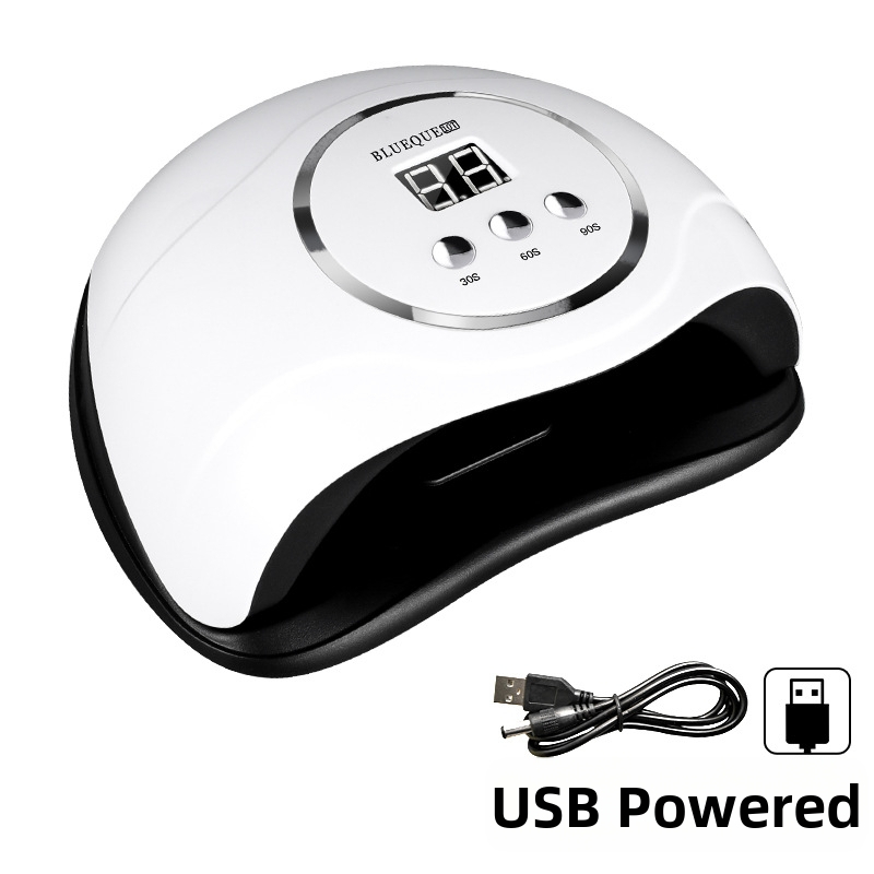 48 W manikiūro šviesos terapijos lempa, UV nagų kietėjimo lempa, nagų lako klijų džiovintuvas, kepimo lempa, LED manikiūro instrumentas, jutiklis, greitas džiūvimas