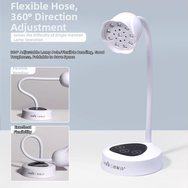 Stalinis maitinimo šaltinis „Lotus“ nagų lempai su išmaniuoju jutikliu, jutikliniu ekranu, mini fototerapijos lempai, greitai džiūstantiems nagams, specialiam kepimo lempai