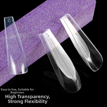 Nagų dailės krištolinis šarvas #36 prailginamasis šarvas greitai fototerapijai, įvairių dydžių dėžutėje su svarstyklėmis