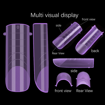 Καλούπι νυχιών με κρυστάλλινο χρώμα, εκτεταμένο δίσκο χωρίς χαρτί, γρήγορη φωτοθεραπεία, εκτεταμένο επίθεμα νυχιών, σετ μεμβρανών νυχιών σε διασυνοριακό κουτί, 140 τεμάχια