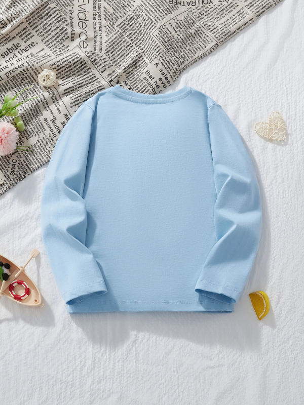 2025 m. naujo rudens mergaitiški megztiniai ilgomis rankovėmis, vaikiški ilgarankoviai marškinėliai, vaikiški ilgarankoviai viršutiniai marškinėliai