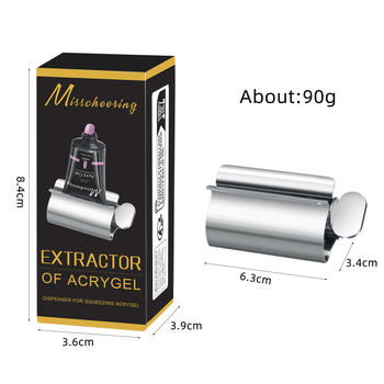 Διασυνοριακή αποκλειστικότητα για τέχνη νυχιών από ανοξείδωτο χάλυβα, στίφτης κόλλας, στίφτης οδοντόκρεμας, χειροκίνητος στίφτης, τεμπέλης στίφτης πάστας