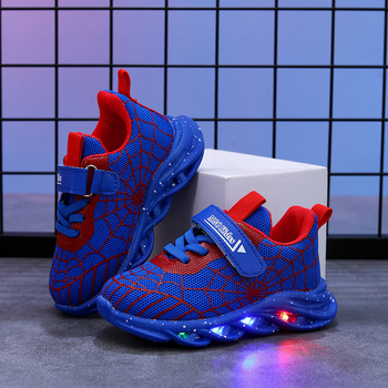 Παιδικά Παπούτσια Φθινοπώρου και Χειμώνα, Φωτεινά Παιδικά Παπούτσια, Αθλητικά Παπούτσια με LED, Παπούτσια Τρεξίματος με Διχτυωτό Υλικό για Αγόρια και Κορίτσια 1-6 Ετών, Παπούτσια Flash