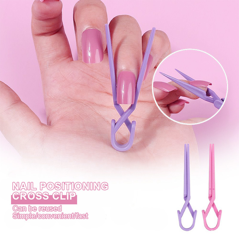 Позициониране на ноктопластика, щипка за оформяне и позициониране, помощен инструмент, торбичка за месо, позициониране на нокти, фототерапия, далеч от преливане на лепило