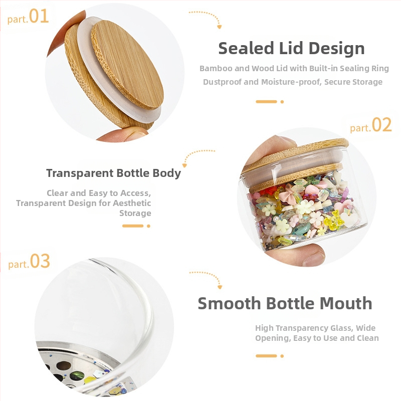 Писалка за измиване на нокти с удебелено стъкло, кристална чаша, мрежест филтър от неръждаема стомана, инструмент за почистване на четка за фототерапия на едро