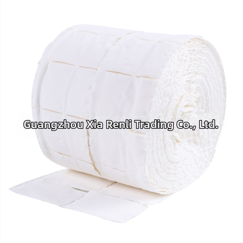 Odstraňovač nechtov z bavlny, odtrhávací uterák na nechty, 500 kusov role, papierové uteráky