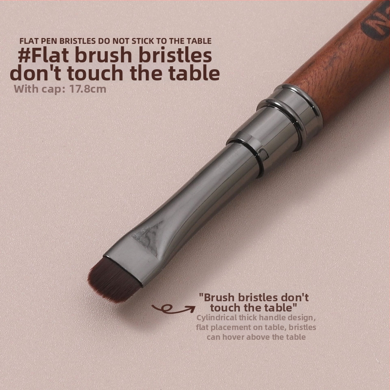 Писалка за нокти, пръчка от сандалово дърво с капак, малка квадратна основа за писалка, лепило, японска писалка с къса четка, лепило, фототерапия, инструменти за нокти