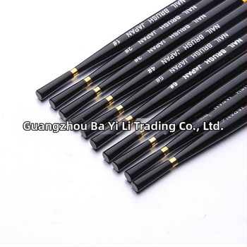 Εργαλεία νυχιών υψηλής ποιότητας, βούρτσα νυχιών με κυλινδρικό σχήμα, πινέλο με τράβηγμα γραμμής, στυλό φωτοθεραπείας, στυλό νυχιών γοργόνας, 10 σετ