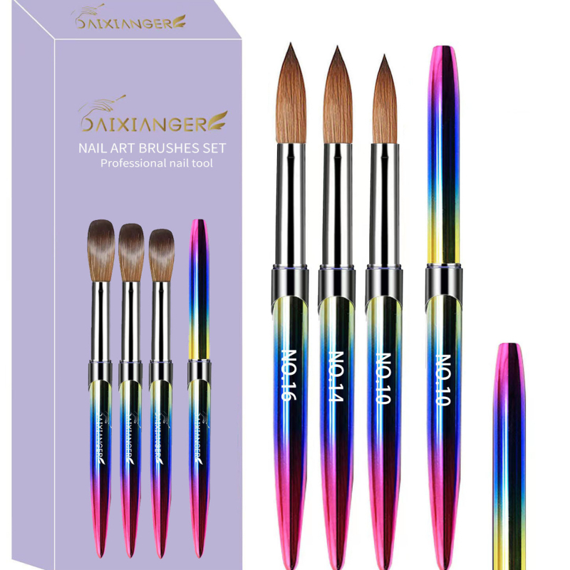 Piiriülene küünehari metallvardaga nael Kristallpliiatsiga küünte nikerduspliiats 3 pakki, küünetööriistad, hulgimüük