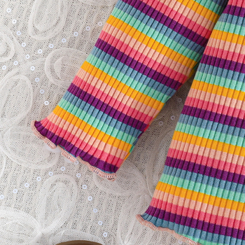 „CrossBorder 2025“ pavasario ir rudens naujas mielas ir mielas stiliaus gėlių raštų margintas apvalios iškirptės ilgarankovių marškinėlių rinkinys, 3 dalių rinkinys