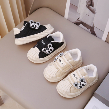 Pavasara un rudens jaunumi mazuļiem Bērnu 1-6 gadi 3 Zēnu dēļu apavi meitenēm Multfilmu ikdienas apavi mīksta apakšdaļa mazuļiem mazuļu apavi