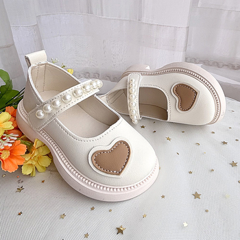 2025 Нови модерни маркови момичешки обувки, детски модни принцесни обувки със сърце и кристали, обувки с мека подметка за малки момичета, универсални