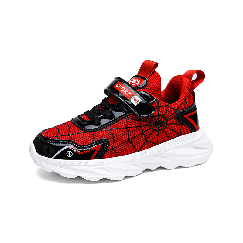 Berniukų tinkliniai kvėpuojantys sportbačiai, mergaičių lengvu padu bėgimo bateliai, pavasario ir rudens vidutinio ir didelio dydžio vaikiški „Torre“ bateliai, vaikiški laisvalaikio bateliai